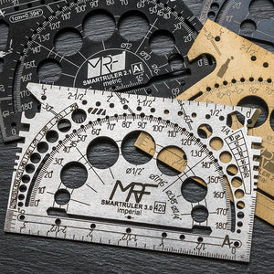 SmartRuler is a multi-functional credit card sized multitool ruler that ...