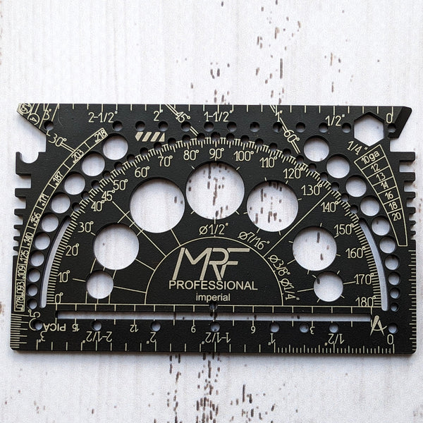 SmartRuler is a multi-functional credit card sized multitool ruler that ...