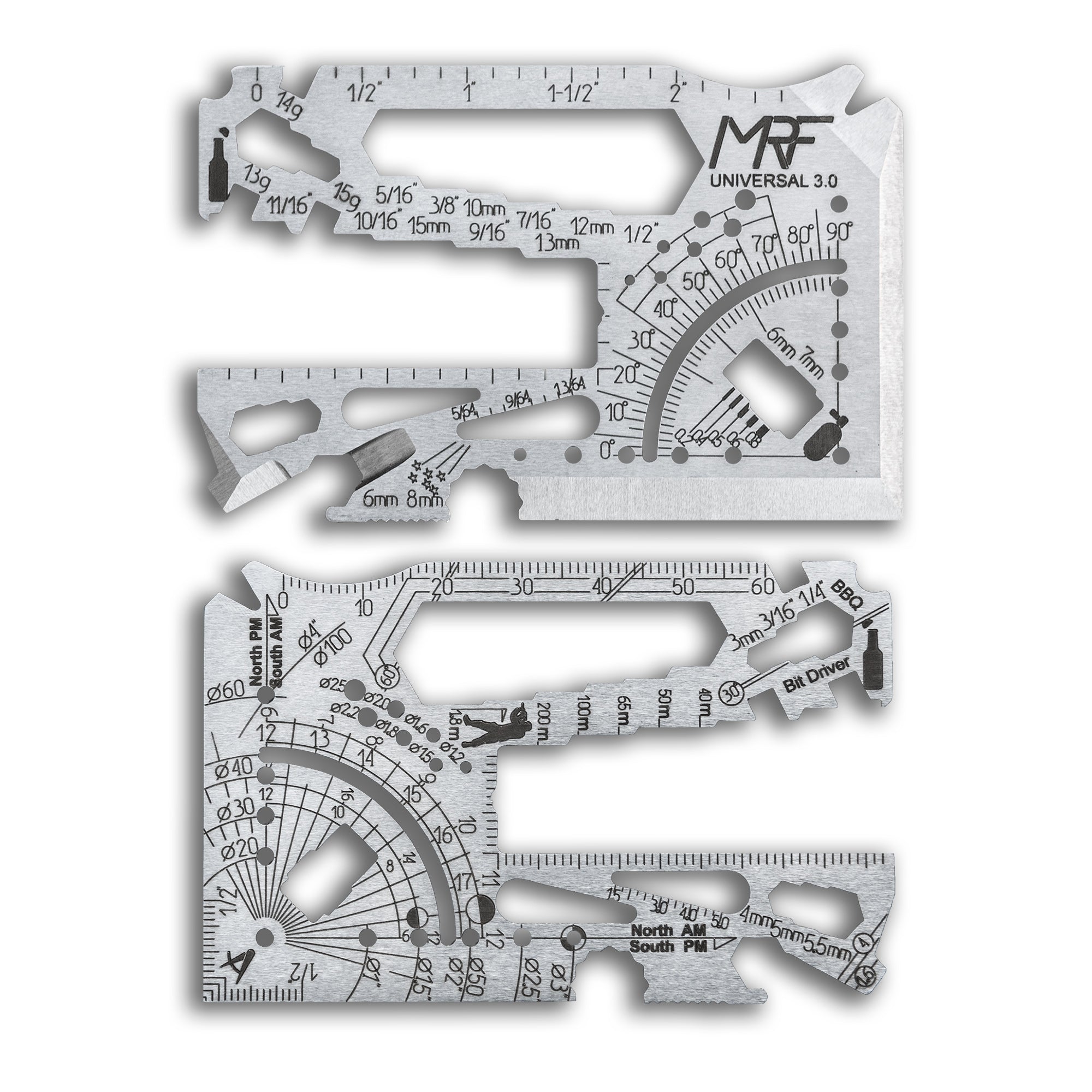 Credit Card Survival Tactical Multitool Universal 3.0 60+