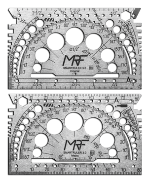 SmartRuler is a multi-functional credit card sized multitool ruler that ...